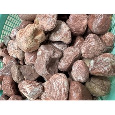 造景雞血卵石魚缸底砂，鮮豔色彩，20公斤大包裝，5分尺寸, 1個