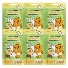 카카오프렌즈 춘식이 라이언 썸머케어패치, 7.2g, 6개