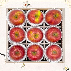 [넉담] 한가위 추석 명절 사과 선물세트 9과 1.8kg 내외