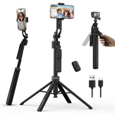 ULANZI TT23 160cm 삼각대 자동 추적 삼각대 자동 추적 셀카 막대기 스마트폰, 상세페이지 참조, 상세페이지 참조, 상세페이지 참조