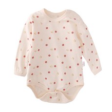 雪倫小舖 日系空氣棉緹花肩扣式包屁衣 嬰兒長袖連身衣 新生兒薄長袖睡衣