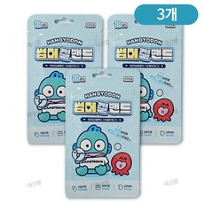 썸머 겔밴드 산리오 여름 유아 모기 벌레물린데 한교동, 3개, 18매입