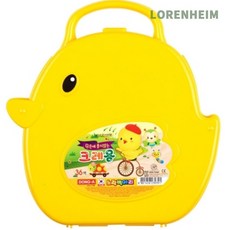 로렌하임 동아 크레파스 36색 노랑병아리 어린이미술 1개입 미술학습