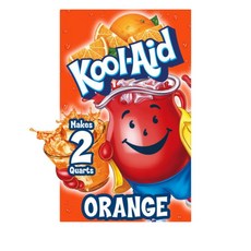 쿨에이드 오렌지 카페인 프리 무가당 청량 음료 믹스 Kool-Aid Orange Caffeine Free Unsweetened Soft Drink Mix, 1개, 1