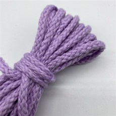 노끈 매듭공예 마끈 5 야드몫 6mm 100 면 로프 장식 트위스트 꼰 코드 로프 수제 홈 섬유 장식, 04