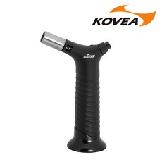 코베아 버닝셰프 충전 가스토치 KTS-2507 액화방지 요리 토치, 1개, 블랙