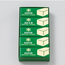 일본 나카무라 토키치 선물 옛날 - 서비스 가게 맛 말차 센차 수입 상자 일본 간식 요칸, 1개, A. 말차맛 5개입