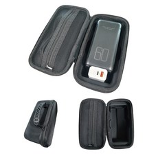 라플루 RPB-02 보조배터리 전용 파우치 / 하드케이스 가방, 1개, 블랙