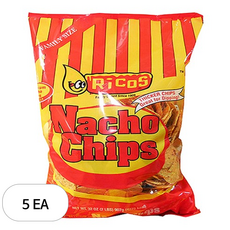 리코스 라운드 나쵸칩, 907g, 5개