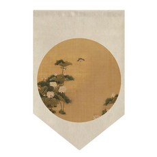 일본커텐 고급 일식집 찻집 인테리어소품 전통 수묵화 그림 일식노렌이 가리개커튼 이자카야