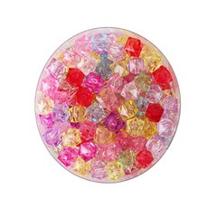 채우기 아크릴 비즈 10mm 팔찌비즈, 사탕