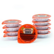 [델링] 고추핫소스 10개 묶음, 30g