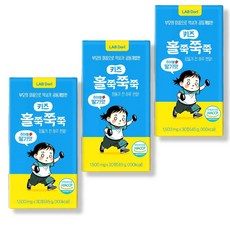 키즈 홀쭉쭉쭉 자신감 특허 유산균 함유, 3박스, 30정