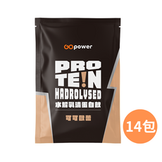 GOpower 水解乳清蛋白飲【可可歐蕾】, 14個