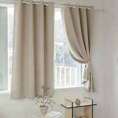 까르데코 어반 형상기억 암막 창문커튼 2장+커튼봉10자