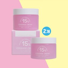 그레이스데이 15% 세라마이드크림 (2개) 강력보습 피부장벽강화 탄력, 2개, 50ml