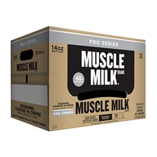 Muscle Milk Muscle Milk Pro系列無乳糖蛋白奶昔 奶油餅乾口味, 4.97L, 1個