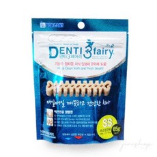 마깡몰 포켄스 덴티 페어리 강아지껌 65g(SS) 애완견껌