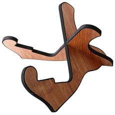 코네임 휴대용 우드 기타 일렉 베이스 스탠드 받침대 3W016, 3개