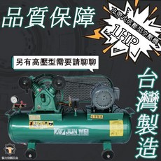 德力空壓 空壓機 1HP皮帶式附空壓機專用單向馬達 有油皮帶式 單相 三相 220V 打石空壓機, 1個, JW-201P三相馬達(含稅)