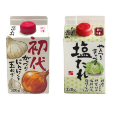 시오다래 + 야끼니꾸 세트 - 고기소스 소금양념 소스 불고기소스 야키니쿠, 1세트, 320g