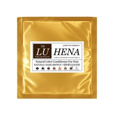 루헤나 루 헤나 파우더 염색 100g/수입 천연헤나/염색, 내츄럴다크브라운, 1개