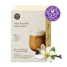 커피빈 바닐라 라떼 21.6g 24T 인스턴트커피, 24개입
