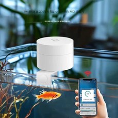 어항 자동 사료 물고기 제품 먹이 급여기 버튼 급식기 타이머 3858892, 1개