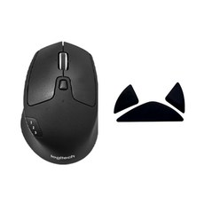 로지텍 M720 Triathlon 무선 블루투스 마우스+마우스 피트 세트, M-R0062, 블랙