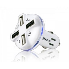 KINYO USB車充, 1個, 4