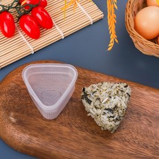 飯糰模具 DIY 三角飯糰模具, 1個, 大三角, 透明
