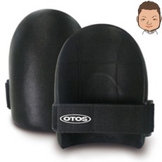 OTOS 오토스 무릎보호패드 2P 보호대 안전용품 전문가 현장 타일 용접 보호대 시공 무릎보호, 혼합색상, 1개