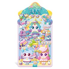 슈팅스타 캐치티니핑 골드 코디 스티커: 초롱핑, 도티도그