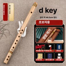 국악기 입문자용 단소 전통 경량 케이스 초보자용 연주 휴대용 연습용, 1개, [D 키] (가죽 케이스)