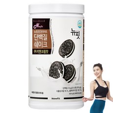 뉴핏 투에니포 뉴트리 다이어트 쉐이크 쿠키앤크림맛, 600g, 1개