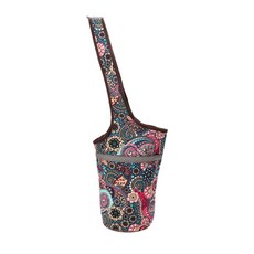 요가 매트 스트랩과 대형 포켓 및 지퍼 포켓이 있는 요가 매트 가방 토트 슬링 캐리어 대부분의 크기 매트에, 폴리 에스터, 씨, 1개