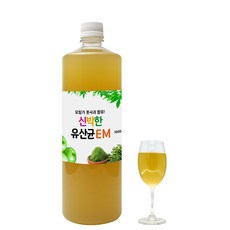 식용 가능한 이엠 원액 신박한 유산균 EM 1000ml 1병, 2병