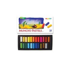 문교 일반사각파스텔 24색 (MPS-24), 단품