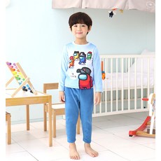 티엘키즈 티엘키즈 어몽어스 남아 임포 밍크스판 상하세트 BL_0B3EM34538