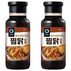(1+2) 청정원 찜닭 양념 500g 2개 3Set, 3세트