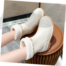 여성 사계절 방수 방한 레인부츠 털 탈부착 가능 장화 미끄럼방지