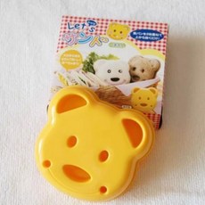 明野集精品小熊三明治模具 卡通吐司製作器 麵包機方便當工具早餐, 1個, 小熊三明治模具/1個, 小熊三明治模具