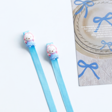 퍼플리 귀여운 토끼 유아동용 마스크 스트랩