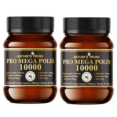 호주 네이쳐스영 프로폴리스 10000mg 함량 10배, 2개, 180정