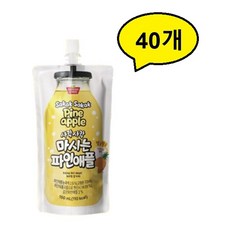 [공식] 보람바이오 사각사각 마시는 파인애플, 40개, 150ml