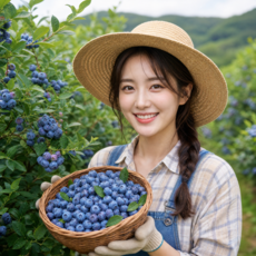 국내산 정품 생 블루베리 엄격선별 당도보장, 1박스, 250g중과(국내신선<세이프강추>블루베리HOT)