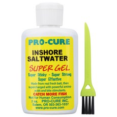 프로큐어 바다/민물 낚시집어제 오일 인쇼어솔트워터, 1개, 60ml