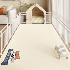 에스이스타 강아지미끄럼방지장판, 1개, 해피 퍼피