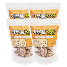 카무트 땅콩 현미 강정 통곡물 견과류 간식 수제 카무트강정 150g 4봉지, 1세트, 600g