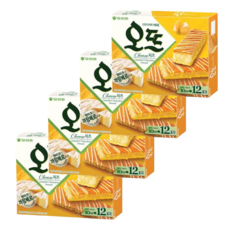 오리온 진한 디저트 케익 오뜨 치즈, 288g, 4개